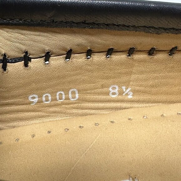 Rangoni Black Leather Slip on Loafer Shoes US Size 8.5 - Picture 14 of 15